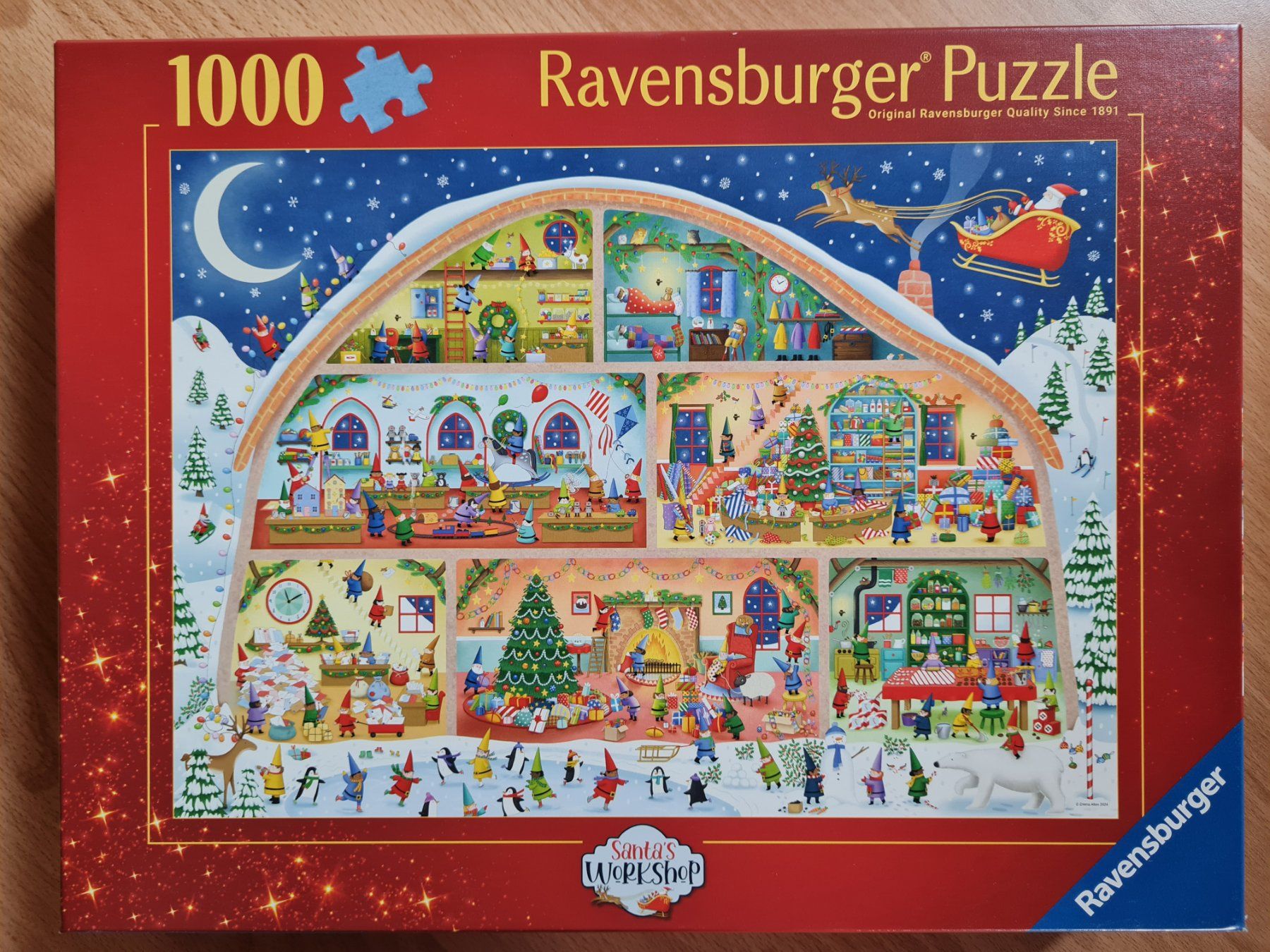 Ravensburger Puzzles: Neu Puzzle Weihnachten "Santa's Workshop" – Neu und originalverpackt aus Ochlenberg von Crashdown
