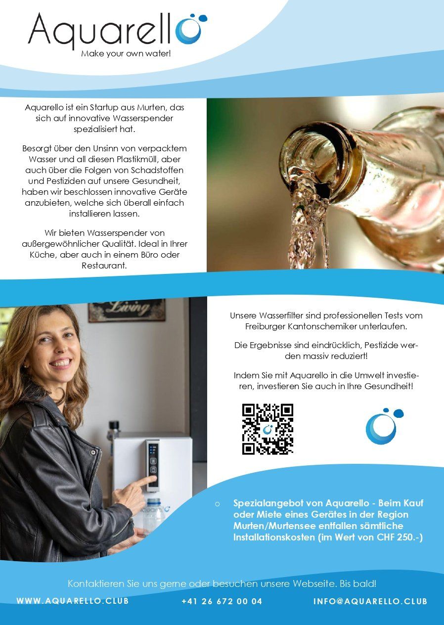 Sodastream Elettrodomestici da cucina: Wasserspender Aquarello SODA WAVE1 – Nuovo e nell'imballaggio originale da Murten venduto da Aquarello 7