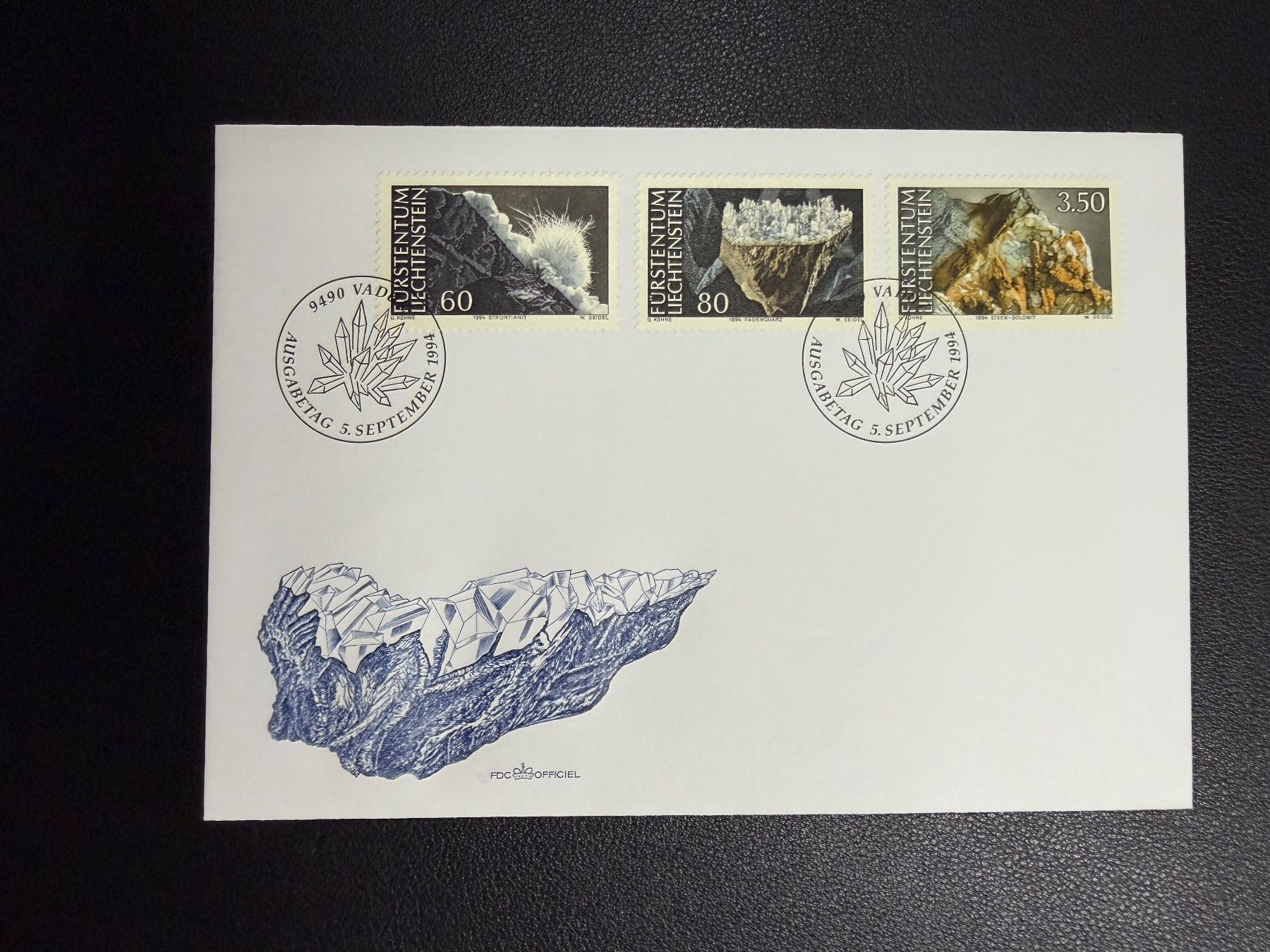Tous les timbres: Liechtenstein FDC 1994 – D'occasion à oberrüti par jeanmei