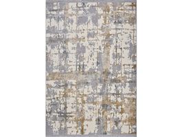 🏡 Teppich 160x230 Grau Kurzflor Wohnzimmer Modern NEU