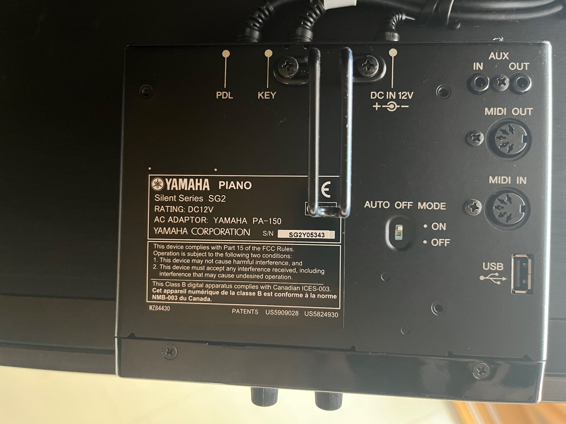 Yamaha Strumenti musicali: Yamaha Silent Piano SG2 – Usato da Liebefeld venduto da Hilbert22 2