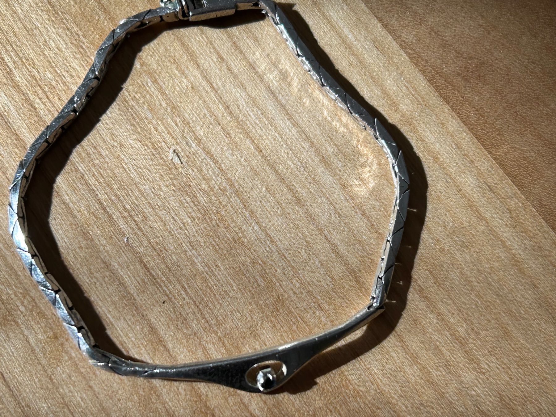 Bracciali & Braccialetti: Schönes, schlichtes Silberarmband – Usato da Eschenz venduto da glaro14 4