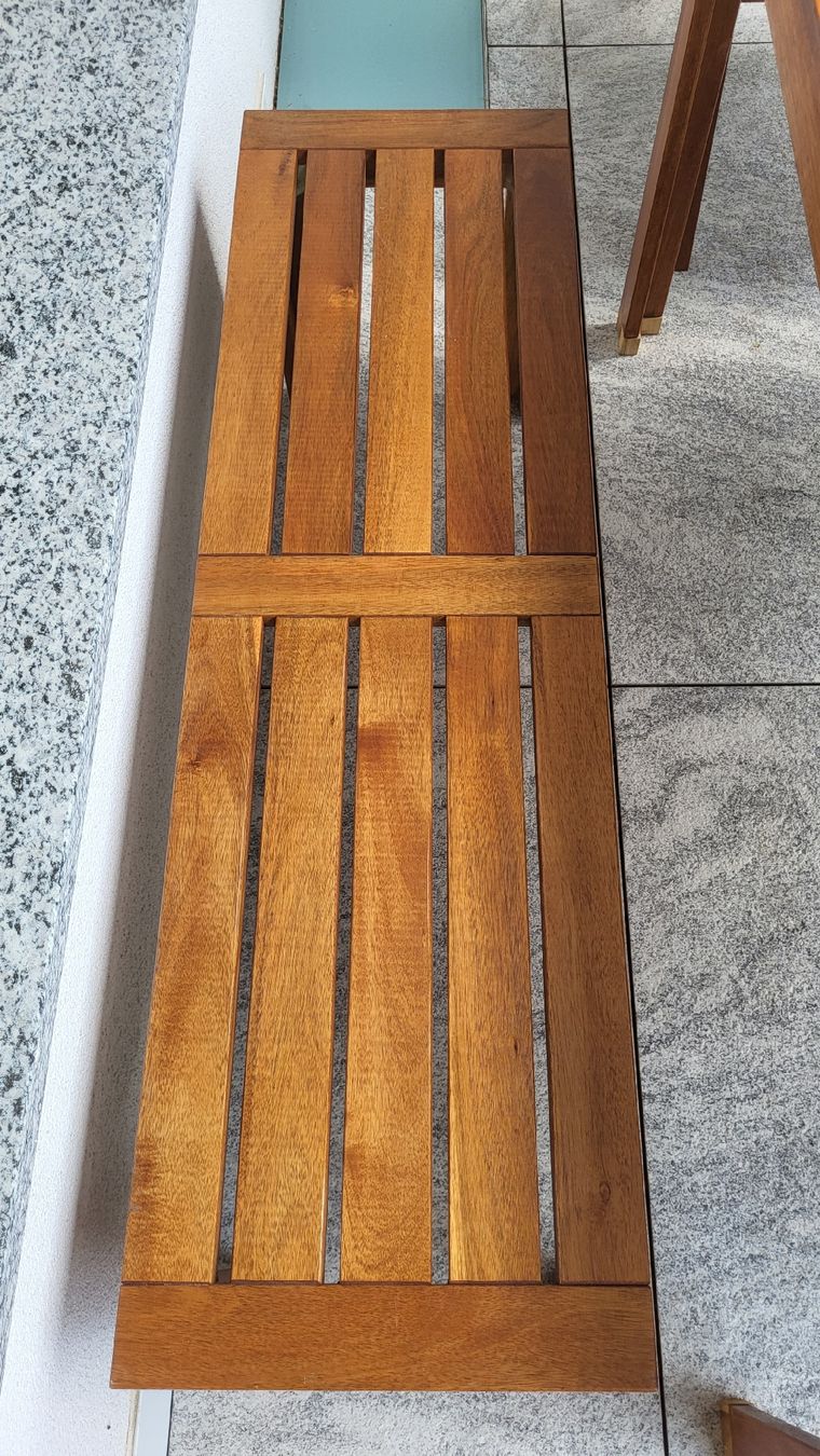 Ikea Tischset: Gartenmöbelgarnitur Teakholz – Gebraucht aus Muttenz von Igma 3