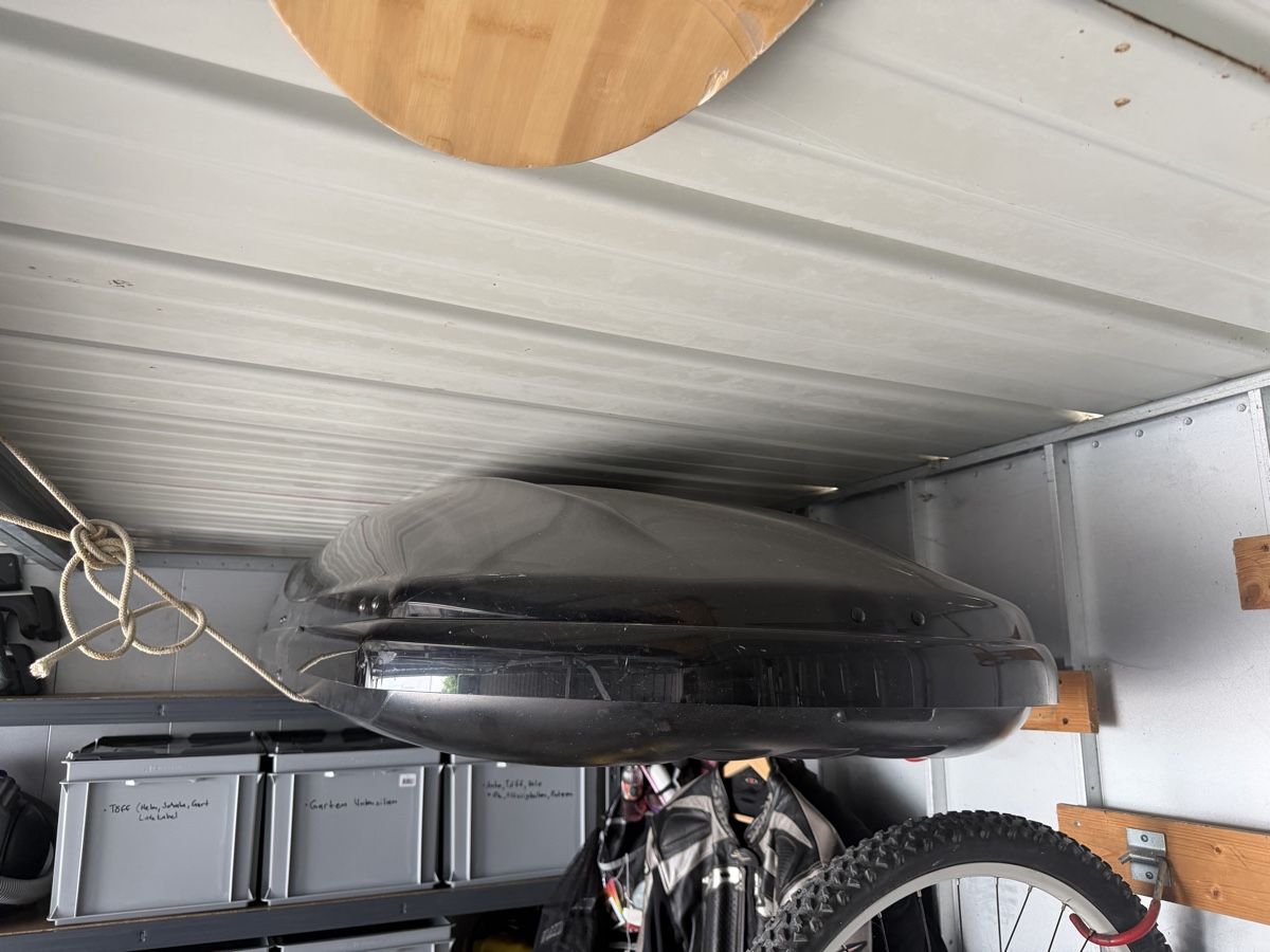Thule Box da tetto: BMW Dachbox schwarz guter Zustand – Usato da Schaffhausen venduto da Seko1 3