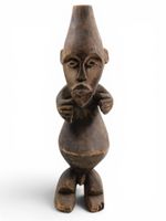 Antike Afrikanische Ahnenfigur aus Holz