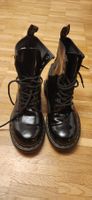 Dr. Martens Lack Schuhe, Gr. 38, Schwarz, Top Zustand!