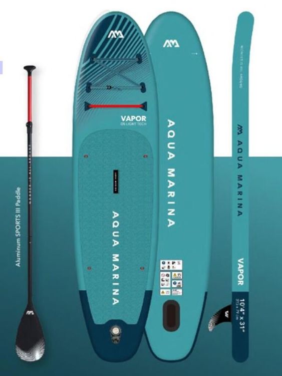 Stand Up Paddle SUP Aqua Marina AllAround SUP Vapor(petrol) Kaufen