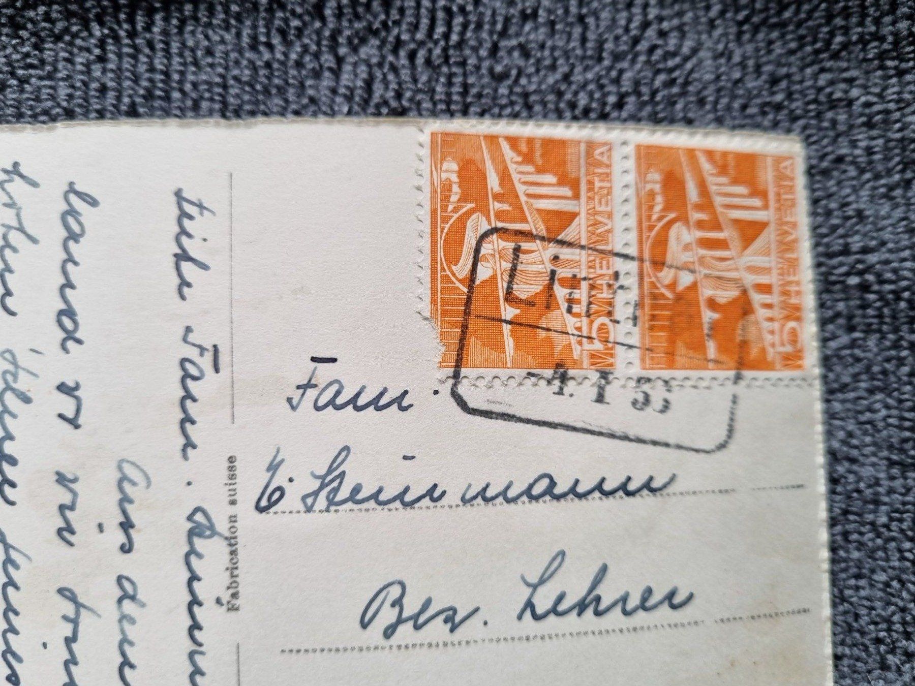 Ansichtskarten: Braunwald 1947-1967 4 Ansichtskarten Postkarten gelaufen – Gebraucht aus Reinach AG von Cme 2