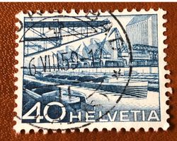 Nr.305 mit Stempel Technik und Landschaft   