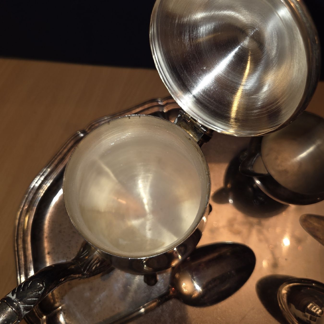 Set di piatti: Leonard Silberplatte Kaffee Service Set, 20 teilig. – Usato da Kriens venduto da gra_fhn7 3