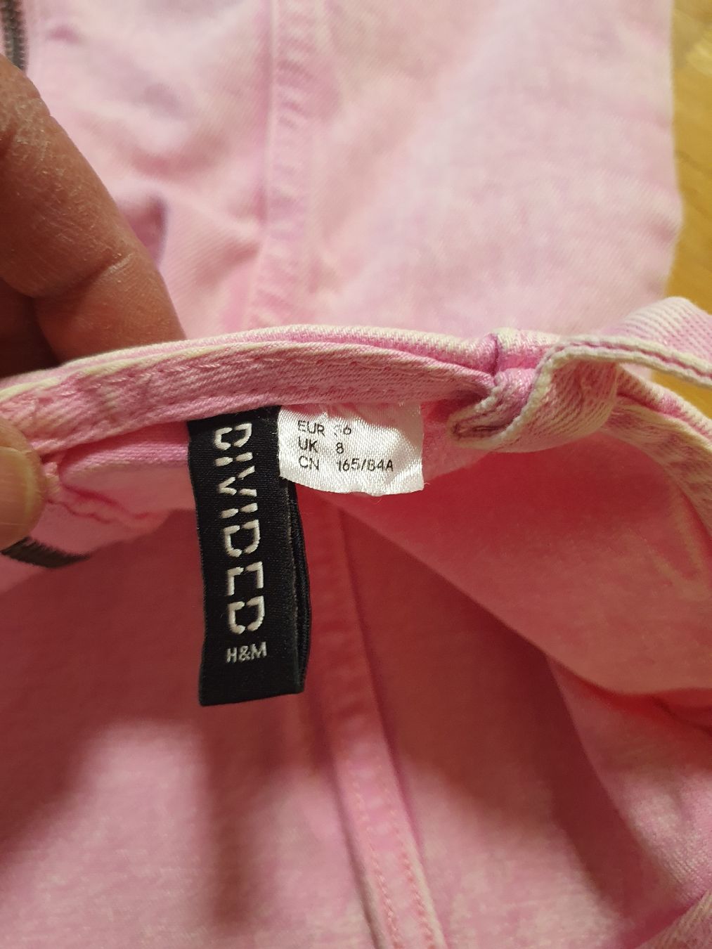 H&M Vestiti & Gonne: Jeans Kleid Rosa grösse 36 – Usato da Rothenburg venduto da PHSKC 2