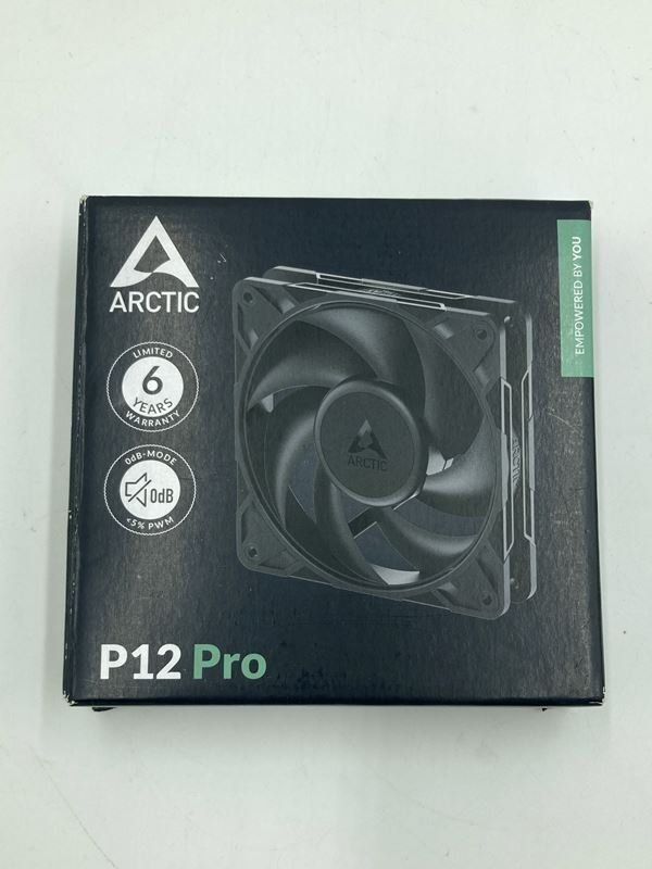 Ventilatori: ARCTIC | P12 Pro | 120mm | PC-Lüfter | Schwarz – Nuovo (secondo la descrizione) da Wittenbach venduto da Restwert_St-Gallen