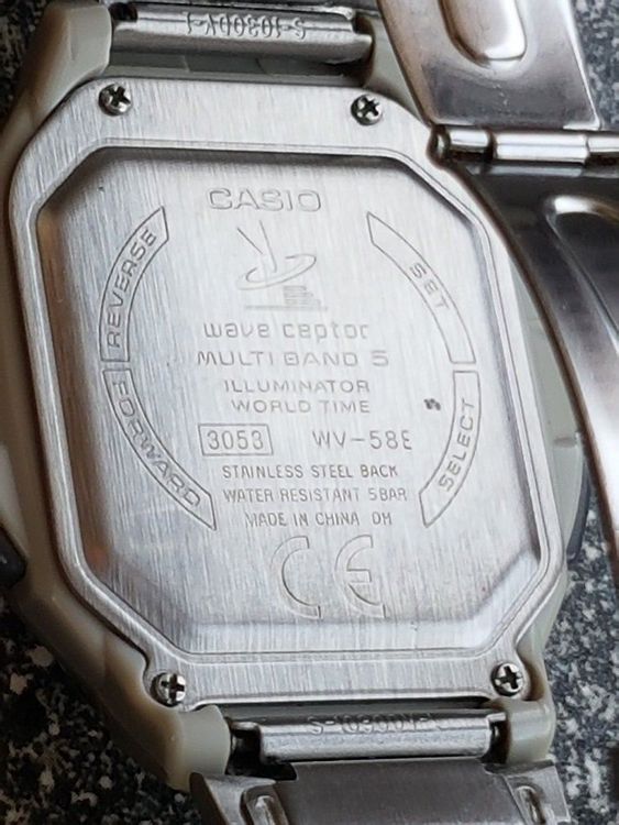 Casio 3053 WV 58E Funkuhr Kaufen auf Ricardo