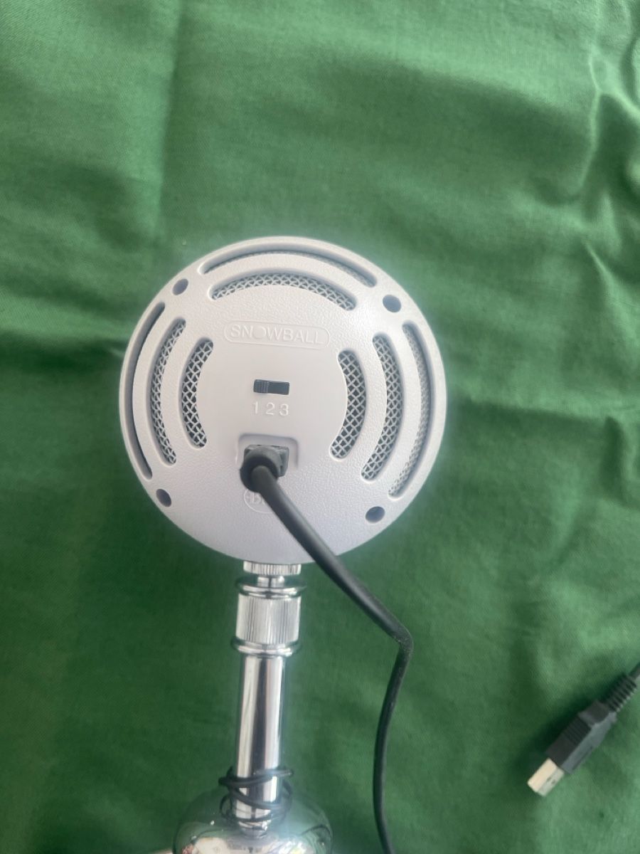 Logitech Microfoni: Blue Snowball USB Mikrofon – Usato da Rüschlikon venduto da bur_7r8m 1
