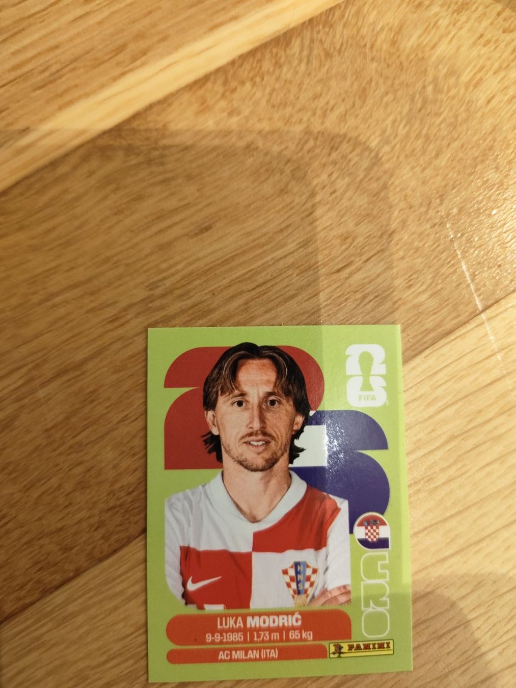 Panini Carte collezionabili: Panini WM 2026, CRO 9, Modric – Usato da Aarburg venduto da gloeckgloeck