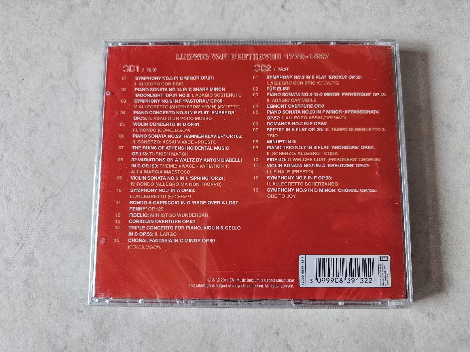 CD: Beethoven  -  Essetial  /  2 CD Fabrikneu – Nuovo e nell'imballaggio originale da Schneisingen venduto da backstore24 1