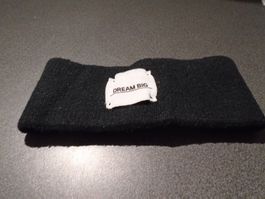 Stirnband One Size Pieces, schwarz, Aufdruck: Dream Big