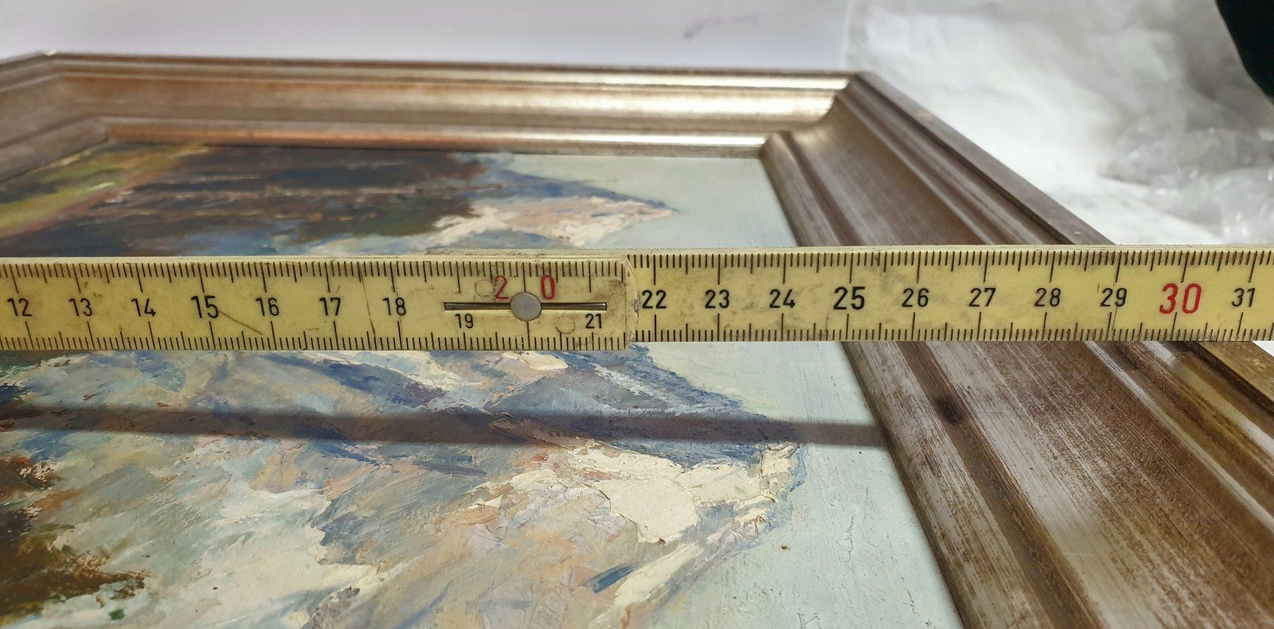 Dipinti: Gemälde Tableau Painting Otto Pippel Berner Ober Eiger Mönch – Usato da Tüscherz-Alfermée venduto da Newpad 8