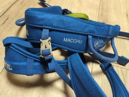 Petzl Macchu Klettergurt blau Kinder