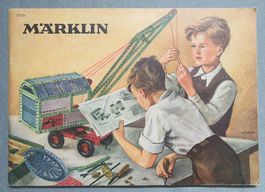 alte Märklin Metallbaukasten Bauanleitung 171 B  - von 1959
