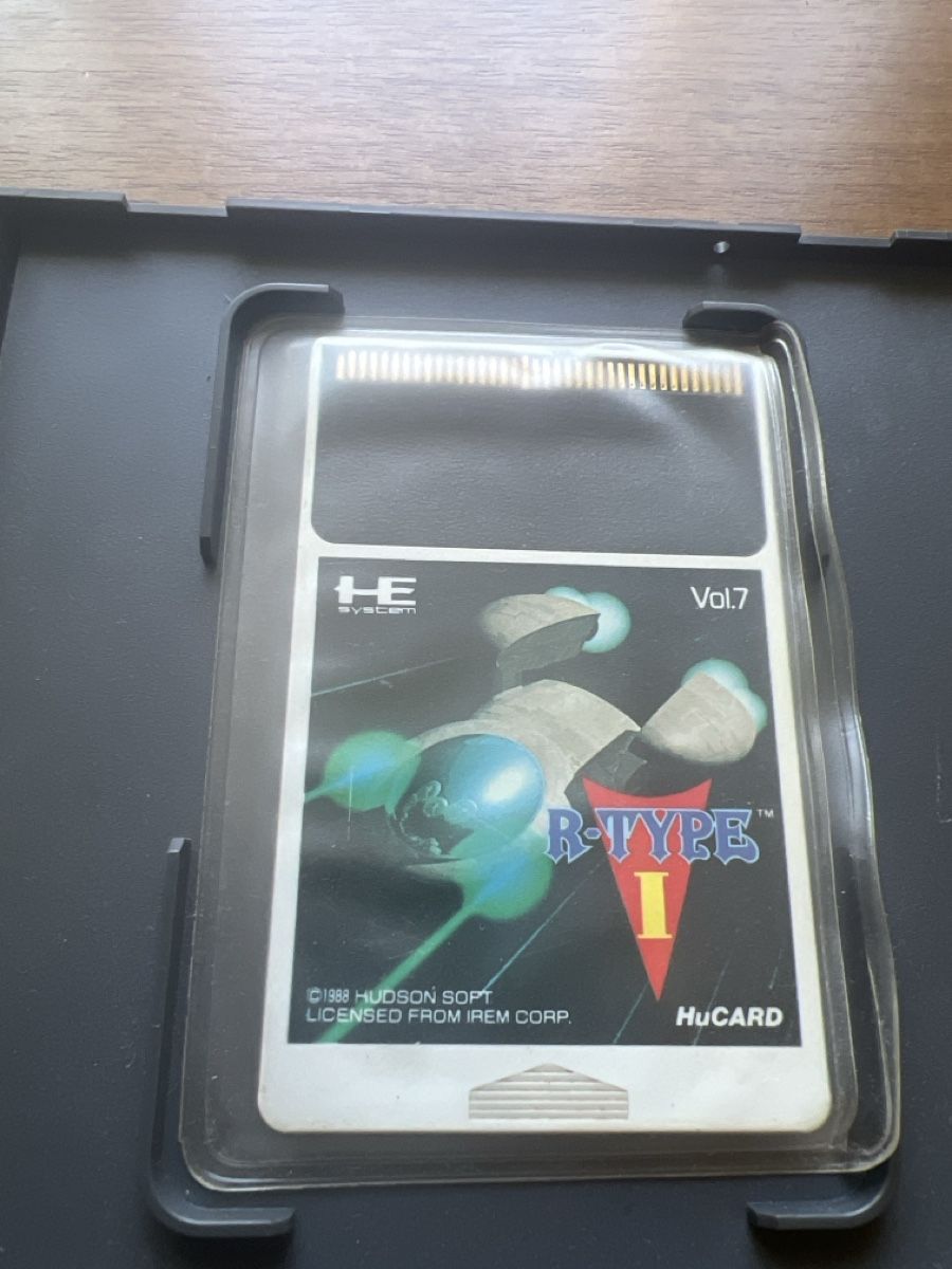 Giochi: PC Engine R-Type I HuCard mit Hülle – Usato da Nänikon venduto da Flipperbar 2