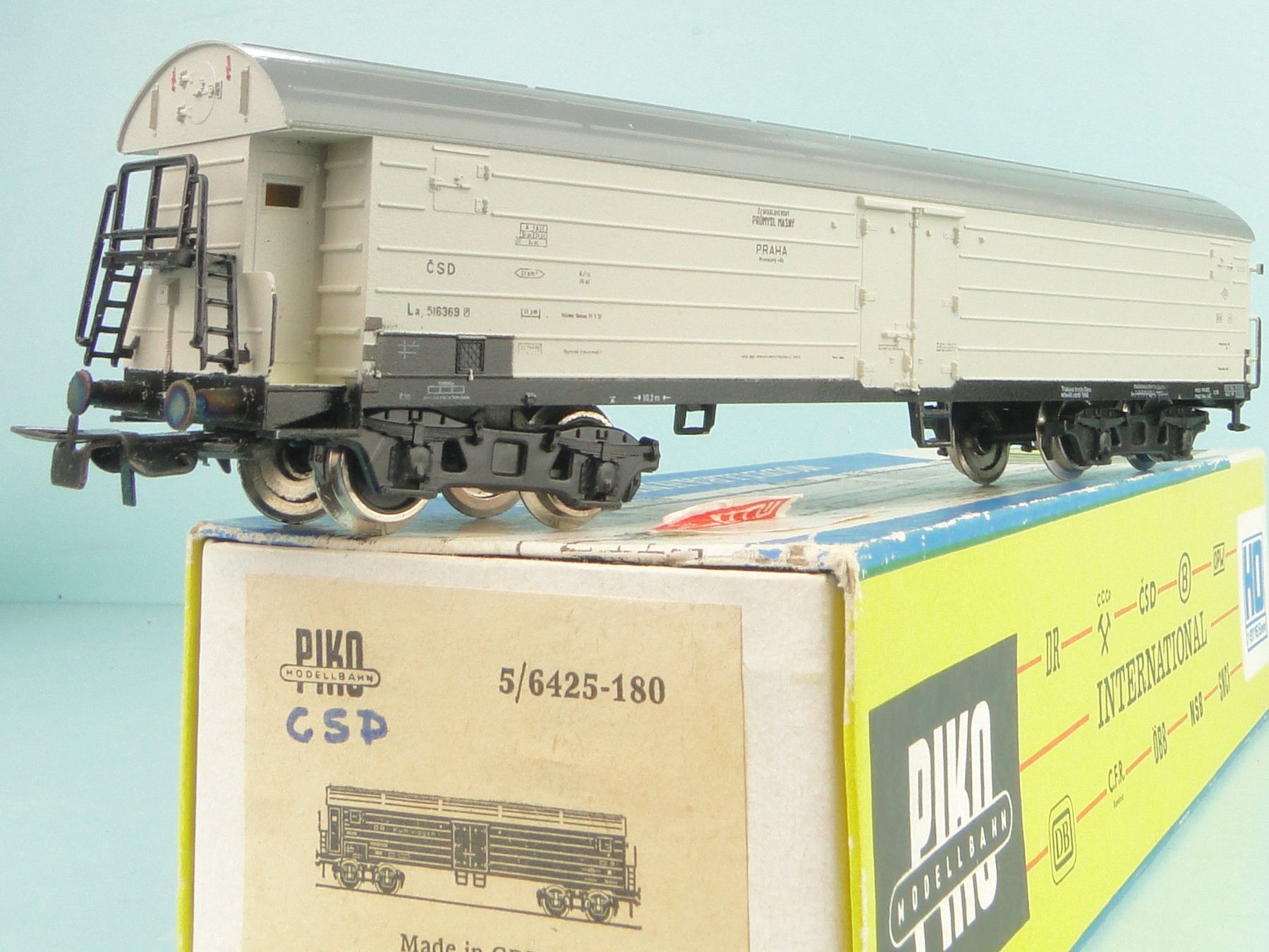Piko Modellini di ferrovie: Piko 6425 H0 CSD Kühlwagen – Usato da Bülach venduto da cann11