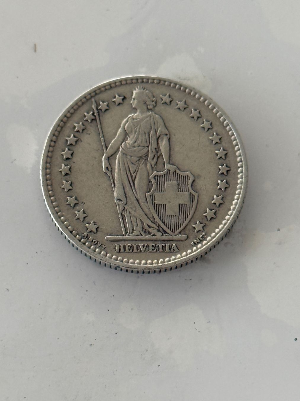 Tutti le monete: 2 Franken 1937  Rar – Usato da Wallisellen venduto da SWISS_SILVER1