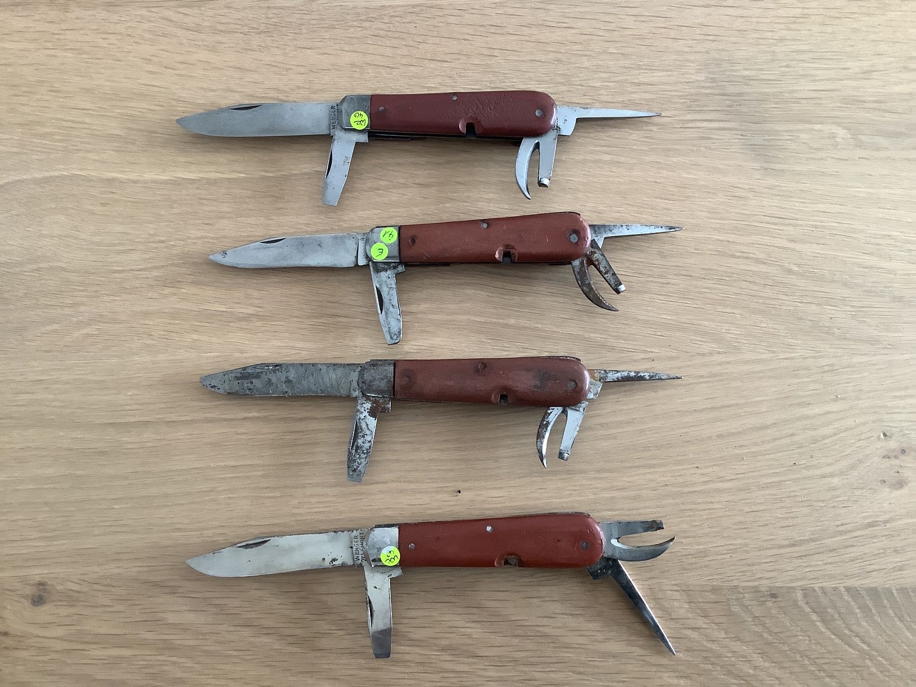 Wenger Coltelli tascabile: 4 Soldatenmesser – Usato da Holzhäusern ZG venduto da tho_8my6