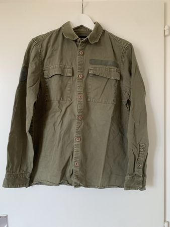 Chemise kaki Pull&Bear