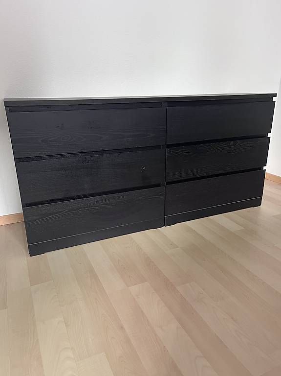 Ikea Cassettiere: Ikea MALM Kommode schwarz – Usato da Winterthur venduto da des_7snw