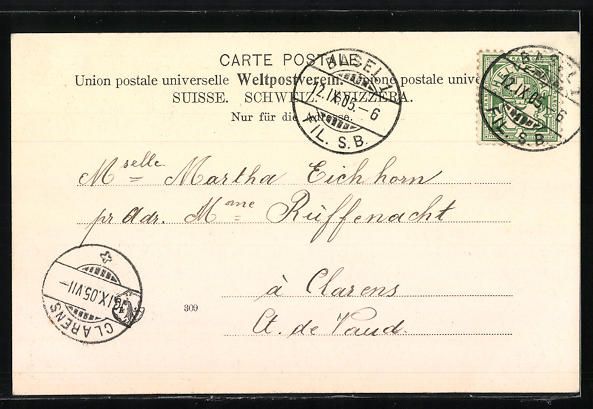Cartoline postali: Basel, Innen- und Aussenansicht der St.  – Usato da Berlin venduto da bartko-reher 1