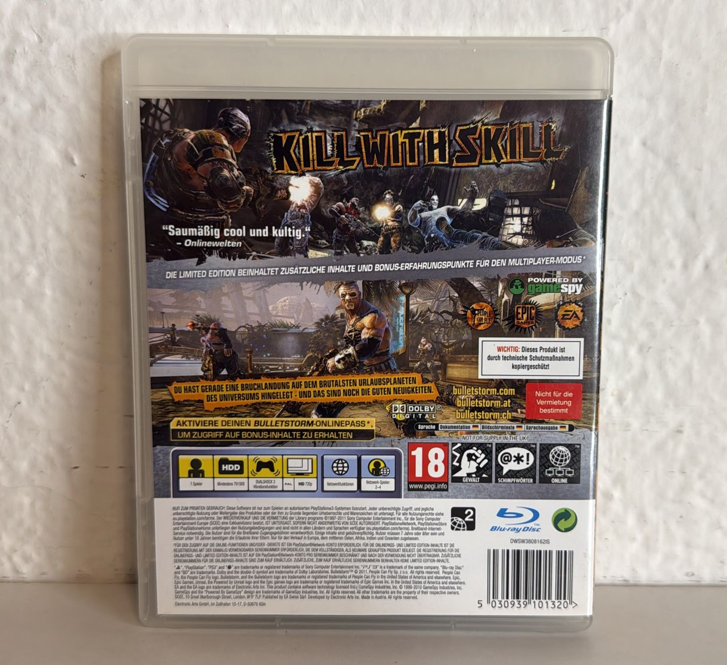 Spiele: Bulletstorm Limited Edition PS3 Spiel – Gebraucht aus Ehrendingen von lax21 1