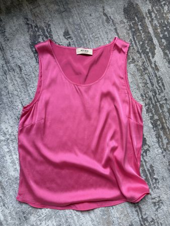 MOS MOSH Seidentop – Pink/Fuchsia – Grösse M