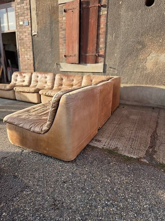 Divani: Canapé modulable vintage en patchwork – Usato da Denezy venduto da jonnym_ch 3