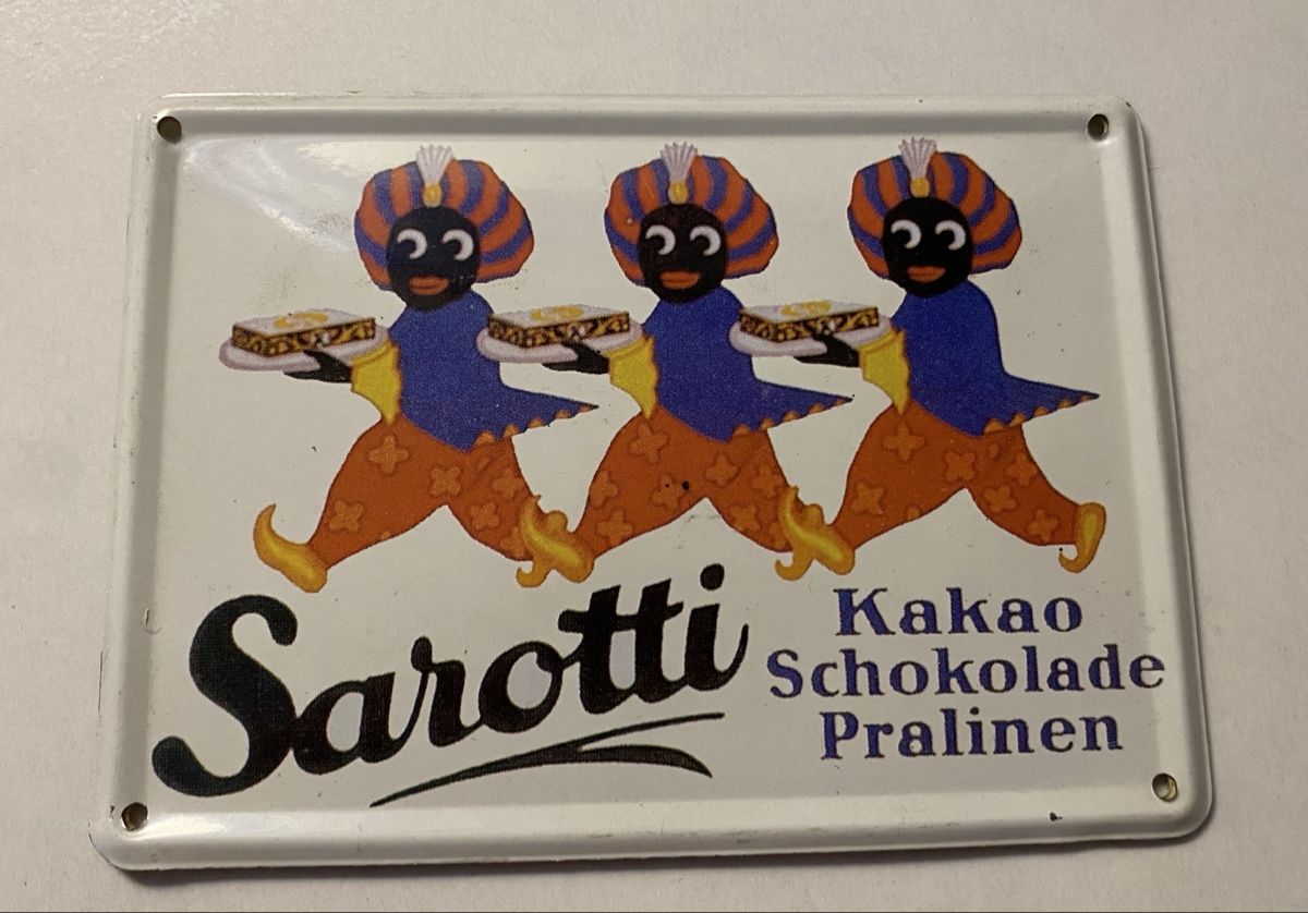 Sarotti Insegne: Sarotti Schild Emaille Retro Werbung Kakao Schokolade – Nuovo (secondo la descrizione) da Allschwil venduto da Deal_Tiger99