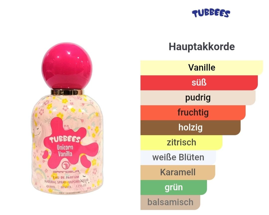 Profumi & Eau de Toilette: Tubbees Unicorn Vanilla  – Nuovo (secondo la descrizione) da Winterthur venduto da Je. 2