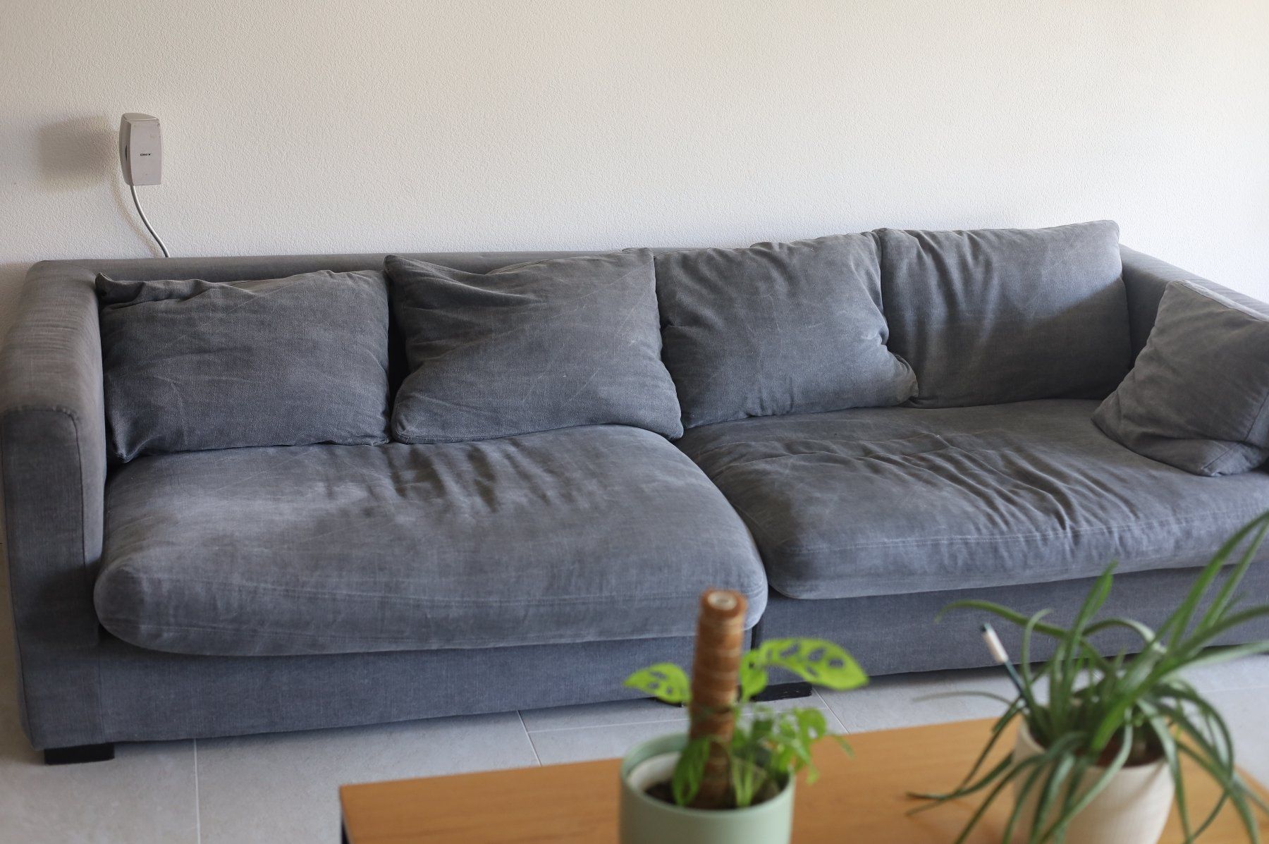 Sofas: grand canapé en tissus – Gebraucht aus Biel/Bienne von bricetofly 1