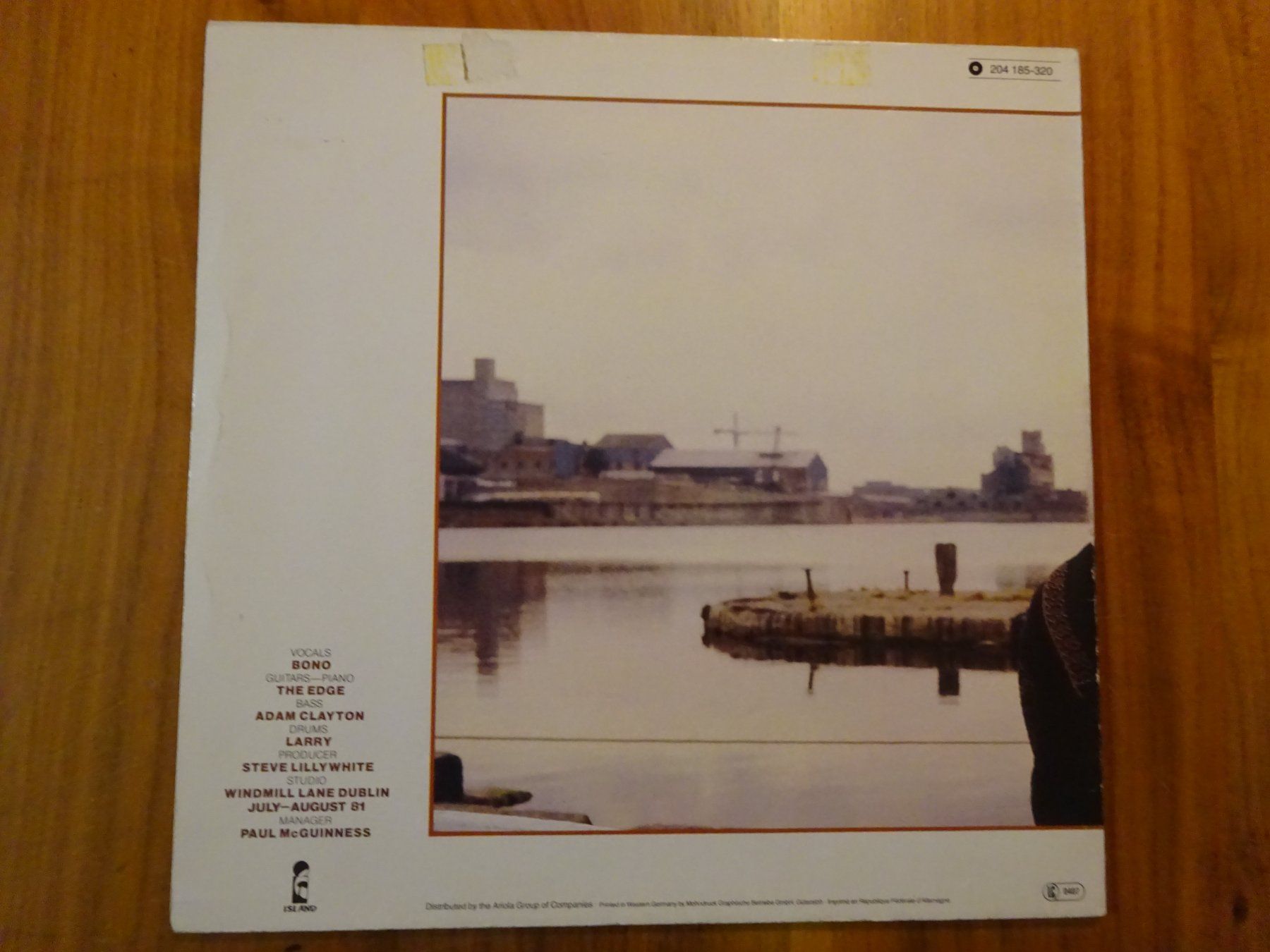 Schallplatten: U2 ** OCTOBER – Gebraucht aus Luzern von xrayspex99 2
