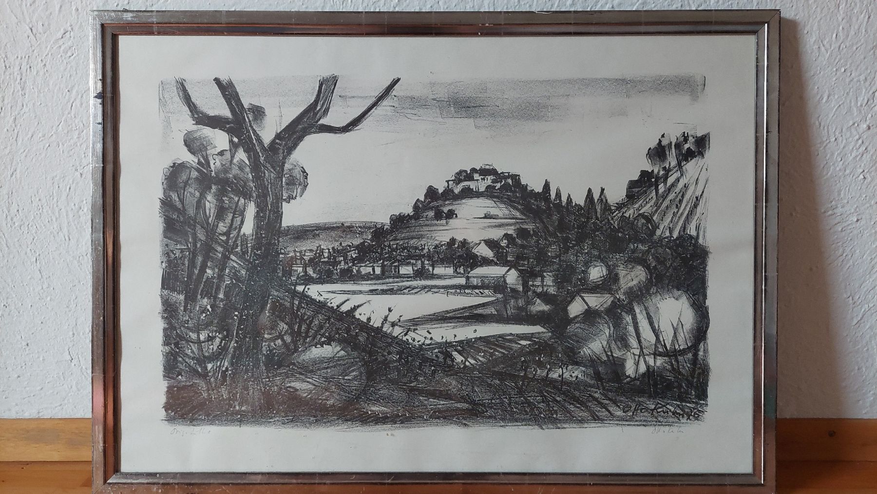 Arts picturaux & lithographies: Otto Kuhn Lithographie original – D'occasion à Niederlenz par Pastaalforno