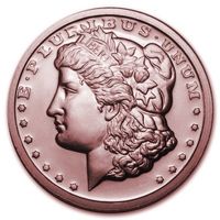 USA - Morgan Dollar - 1 Unze Kupfer