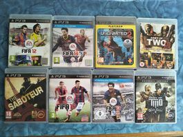 Lot von PS3 Spiele - Lot of PS3 games 