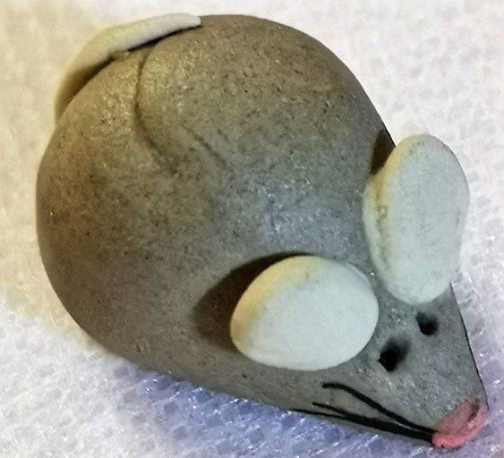 Statuette: Setzkasten Maus Keramik – Nuovo (secondo la descrizione) da Lutzenberg venduto da Truhe