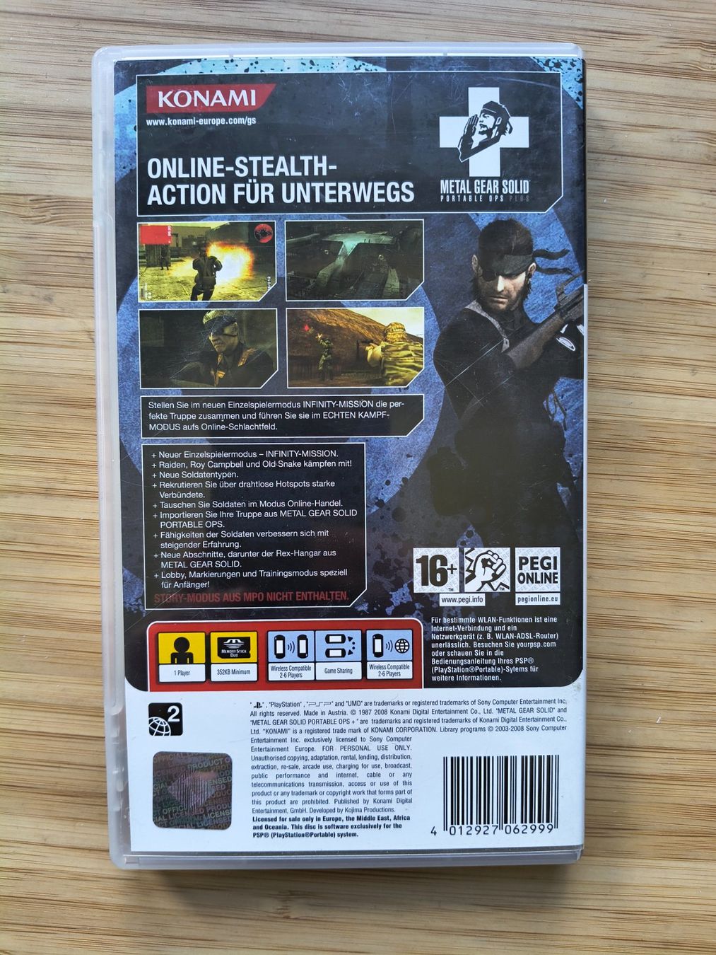 Giochi: Metal Gear Solid: Portable Ops Plus (PSP) – Usato da Riedholz venduto da ste_96cd 1