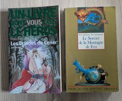 2 Livres dont vous êtes le héros 