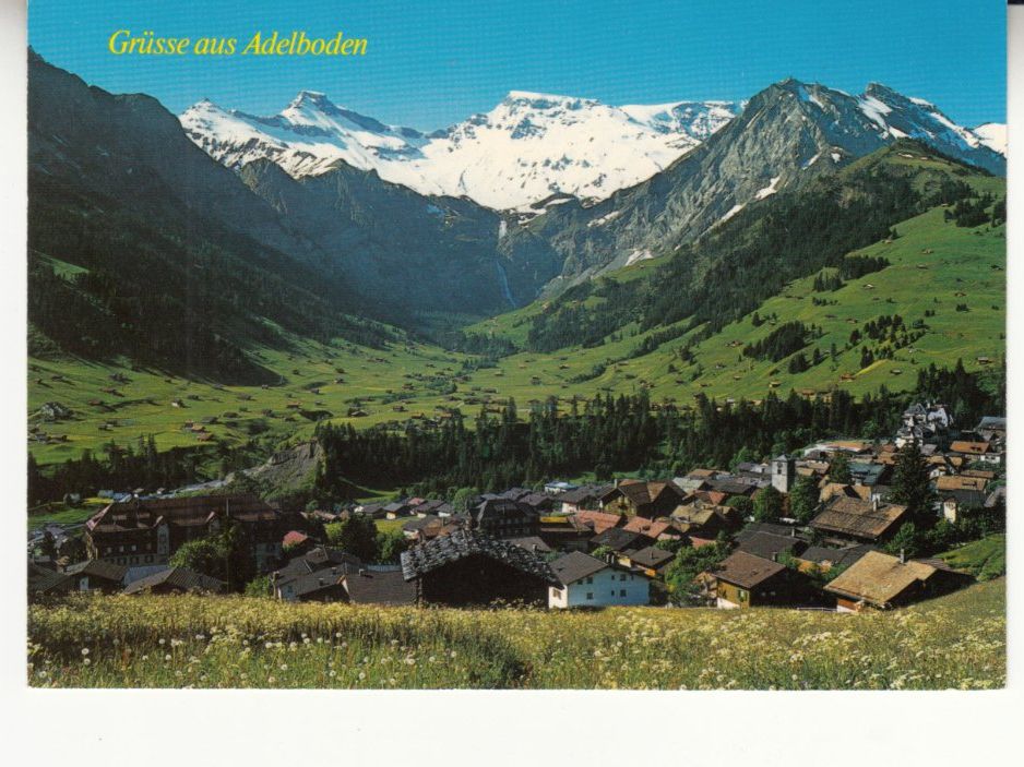 Ansichtskarten: Adelboden ca. 1970 – Gebraucht aus Bürglen TG von StampGraf