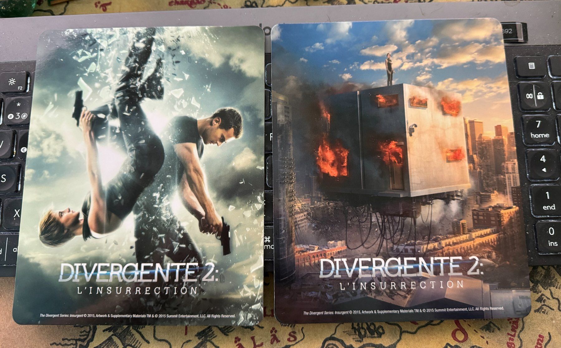 Tutti i DVDs: Divergente 2 : L'insurrection - Blu-ray 3D + Blu-ray + DVD – Usato da Semsales venduto da __Florian__ 3