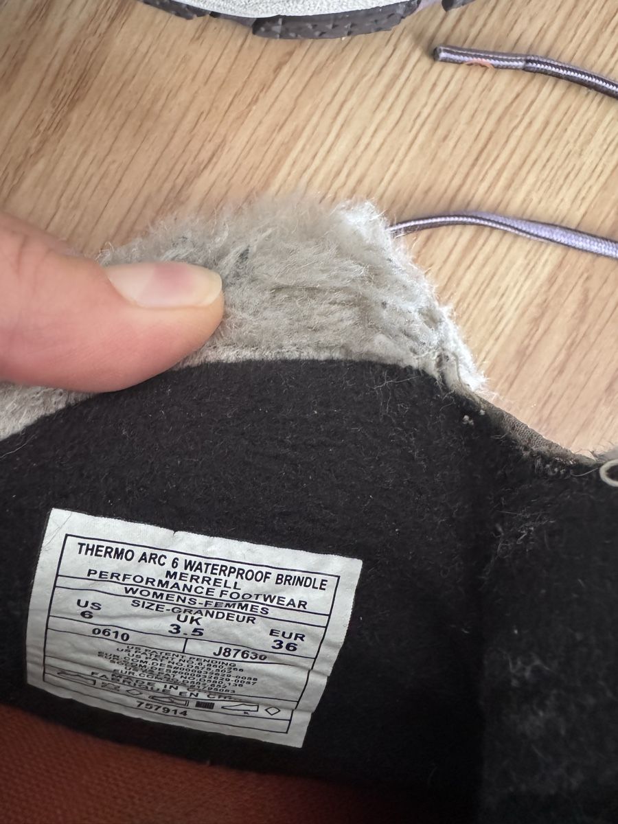 Merrell Scarpe per ragazze: Merrell Winterschuhe Wanderschuhe gr.36 – Usato da Ennetbürgen venduto da ybo_fp2b 2