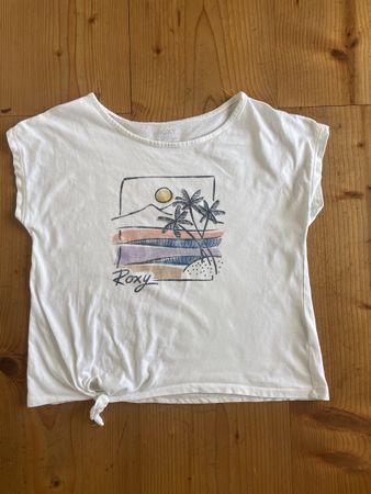 T-shirt Roxy imprimé palmiers, Taille 12A/152cm 🌴☀️