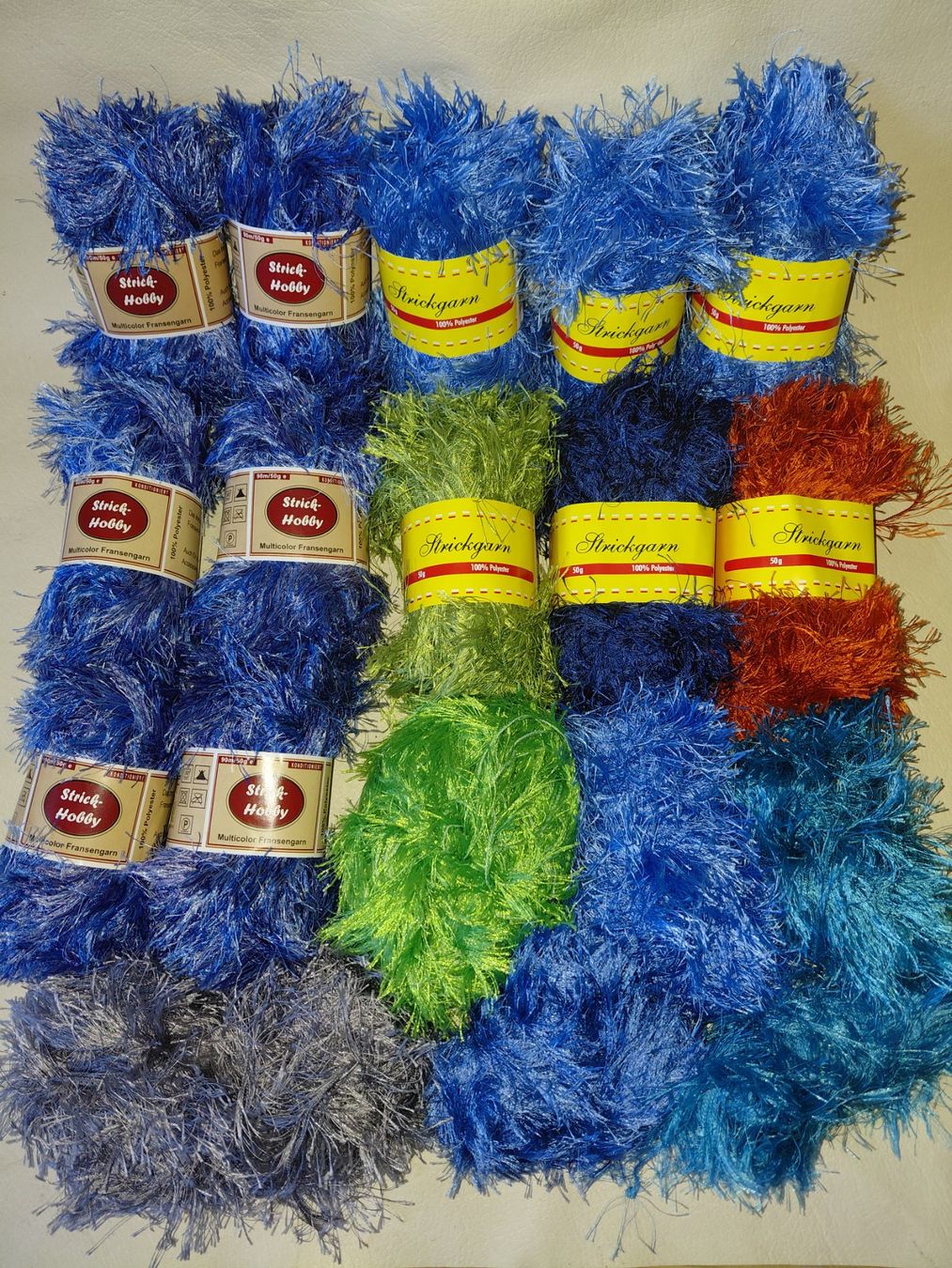 Cordicelle & Fili: FRANSEN STRICKGARN MULTICOLOR 800 GRAMM – Usato da Bern venduto da wau68 8