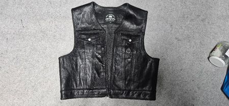 Biker Leder Gillet "Bad Company" Kuttenschmiede Gr. 54